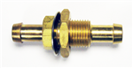 Whitecap Fuel Hose Bulkhead Fitting, 3/8in - F-7140C