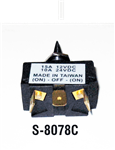 Whitecap Mom.On/Off/Mom. On DPDT Toggle Switch - S-8078C
