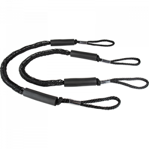 Seadog Bungee Dock Line, 5-7ft, Black – 306205-1 Bungee Dock Lines 306205-1