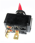 Whitecap Mom.On/Off SPST Illuminated Toggle Switch - S-8084C