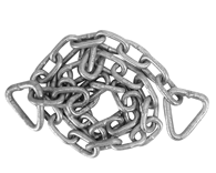 Whitecap 1/4 X 4Ft Glv Anchor Chain S-1592C Anchor Chain 108231