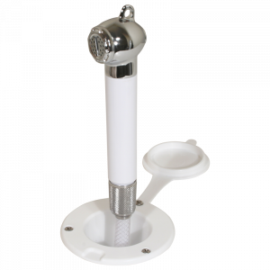 Scandvik White Recessed Shower Sprayer 10055P Bathroom and Kitchen Acc 10055P