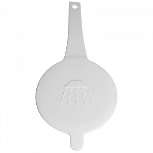 Scandvik White Recessed Shower Cap 10252P Bathroom and Kitchen Acc 10252P