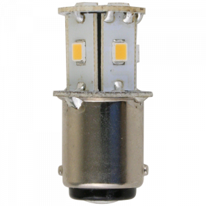 Scandvik 12V 8Led Ww Mini Bayonet Bulb 41090P 12VDC Warm White 41090P Light Bulbs, Plugs & Outlets 287703