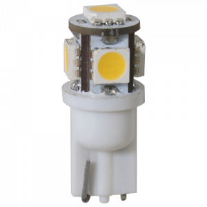 Scandvik 12V 5Led Ww Wedge Bulb 41095P Light Bulbs, Plugs & Outlets 287754