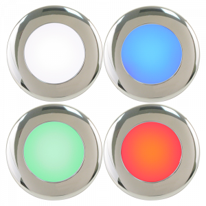 Scandvik 12/24V Rgbw Led Lght 41416P Dome Lights 288282