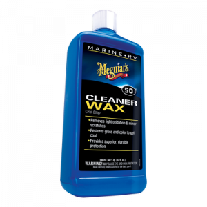 Meguiars One Step Cleaner Wax, Quart -M5032 Boat Waxes 107478