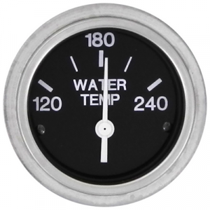 Sierra Water Temp- H/D Nylon 80590P Dial Range: 120-240°F Water Temperature Gauges 618669