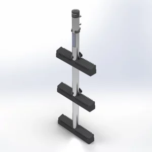 Armstrong Boarding Ladder, 3 Step, 40in – ML3-40 Boat Ladders 332001 1