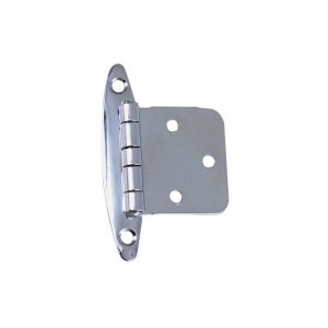 Perko Chrome Plated Brass Flush Hinges, Pair - 0272DP0CHR