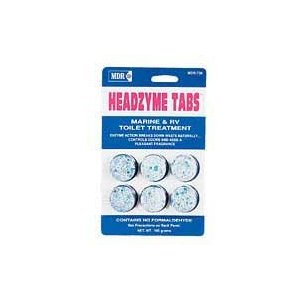 MDR  Headzyme Tablets   6/Pack MDR-736