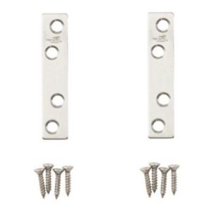 National Stainless Steel 3 X 5/8in Ss Mend Braces N348-367