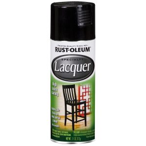Rust-Oleum Gloss Black Lacquer Paint - 1905830