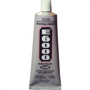 Eclectic  3.7oz E6000 Clr Adhesive 230022