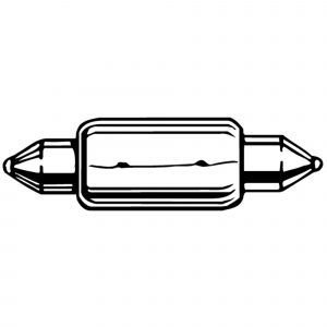 Perko 24V/10W/.40A Festoon Bulb - 0072DP1CLR