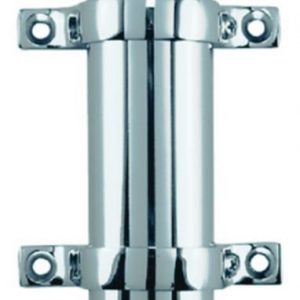 Perko Chrome Plated Bronze HD Rod Holder Side Mount - 0404DP1CHR