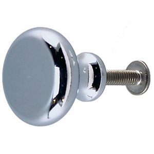 Perko Chrome Plated Brass Drawer Knob - 0925DP0CHR