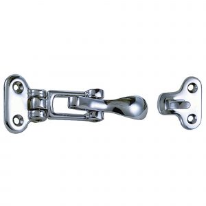 Perko Chrome Plated Bronze Lockable Hold-Down Clamp, 4-1/2in - 1108DP0CHR