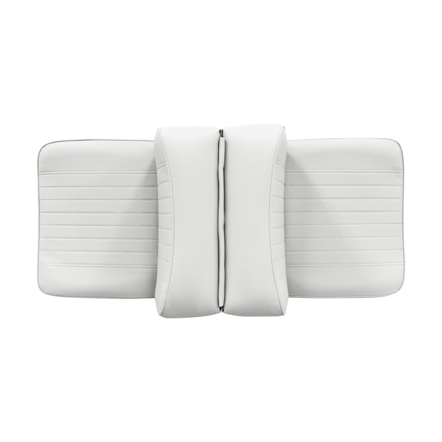 Wise 8WD707P-1 Deluxe Series Back-to-Back Lounge Seat White