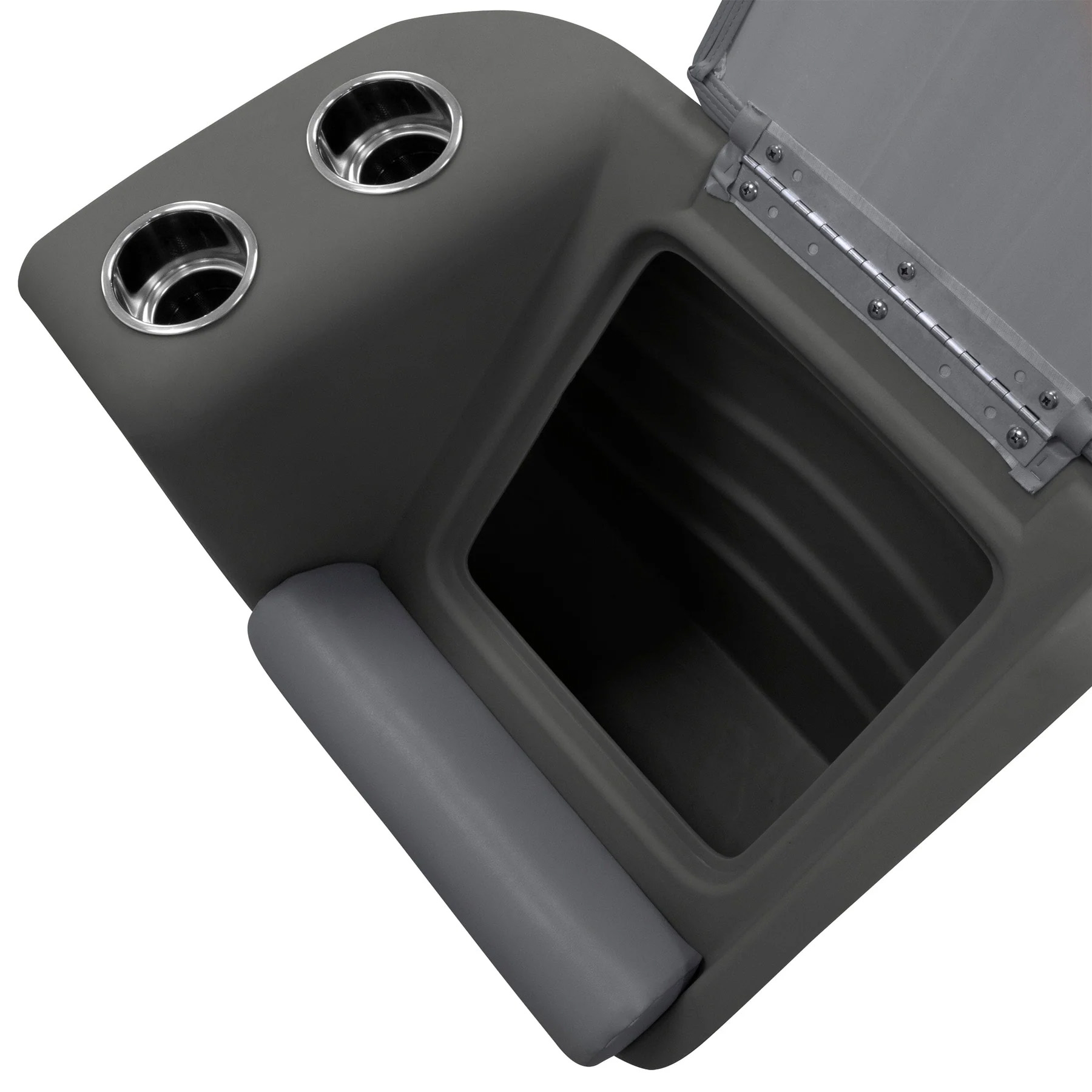 Wise BM13006L Premier Pontoon Lean Back Recliner - Left | Color — Slate • Dark Neutral - Image 6