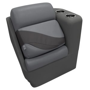 Wise BM13006R Premier Pontoon Lean Back Recliner - Right DARK
