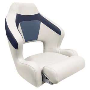 Wise BM3338 Premier Pontoon XL Bucket Seat w Flip Up Bolster 1