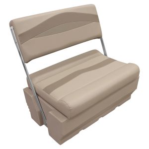 Wise Premier Pontoon Flip Flop Seat - Cushion & Base Set MOCHA