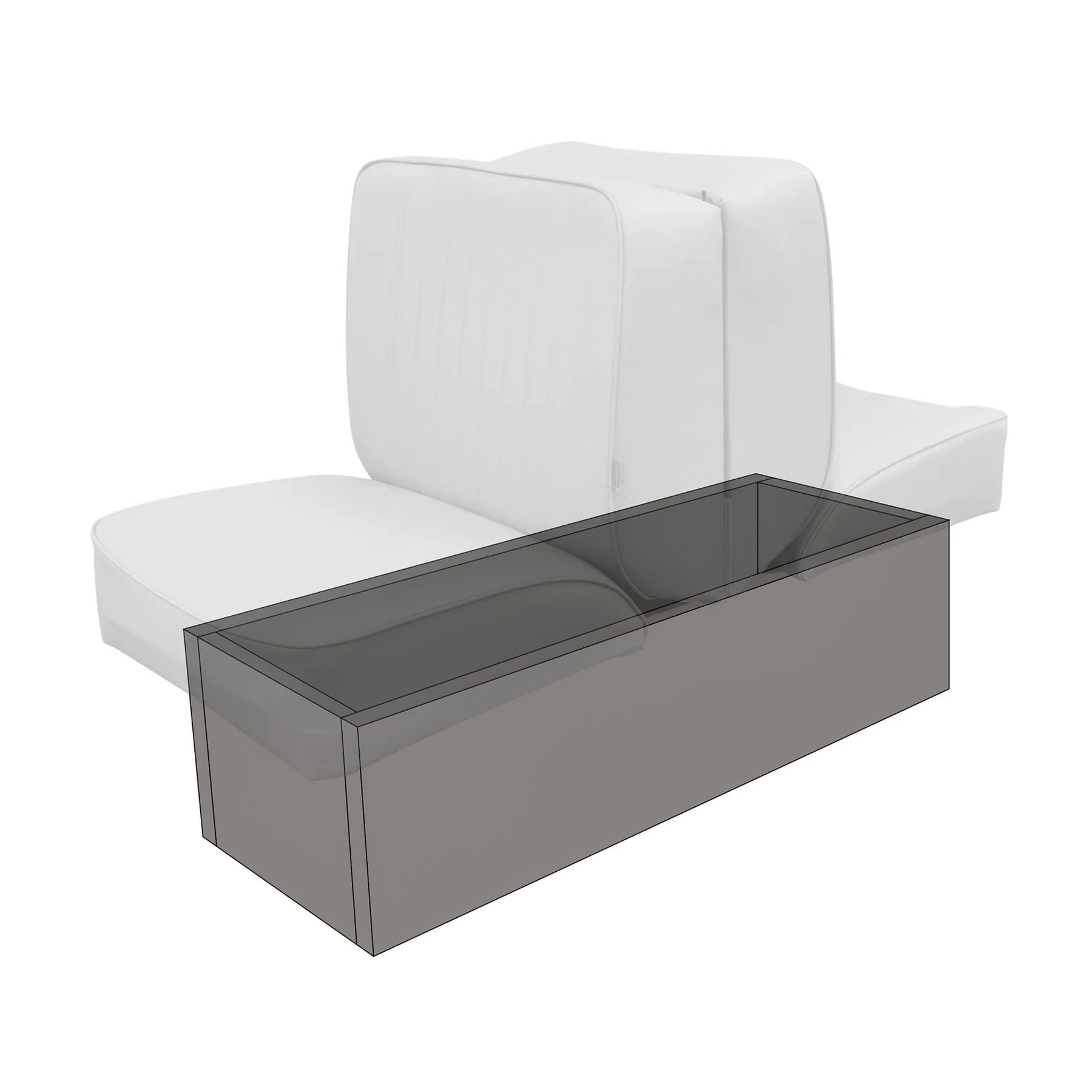 Back-to-Back Lounge Base Kit 10 white