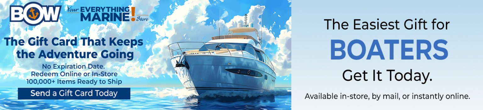BOW Boat Owners Warehouse Boaters Gift Card